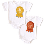 ribbon twin set unisex onesies